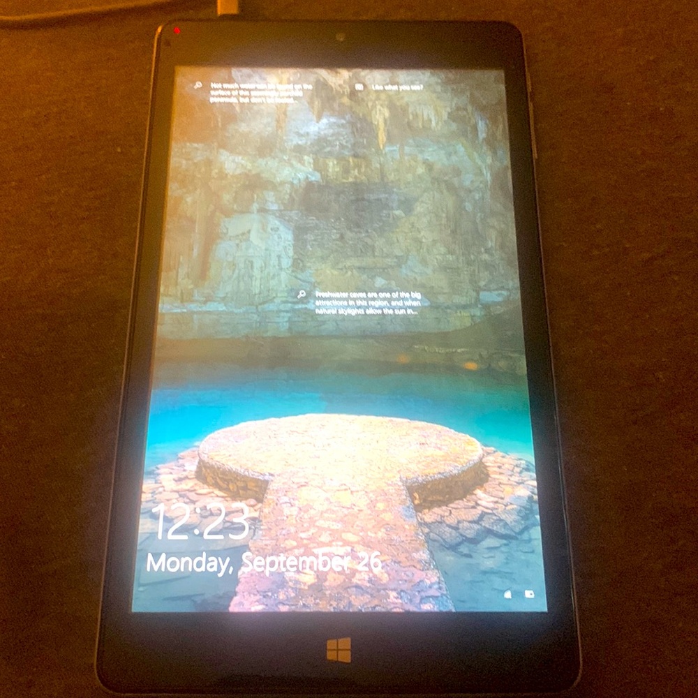 Microsoft surface tablet